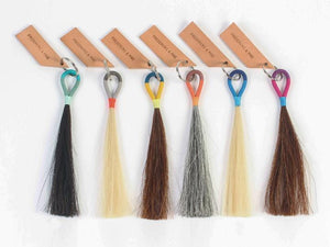 Horsehair Tassel Keychain